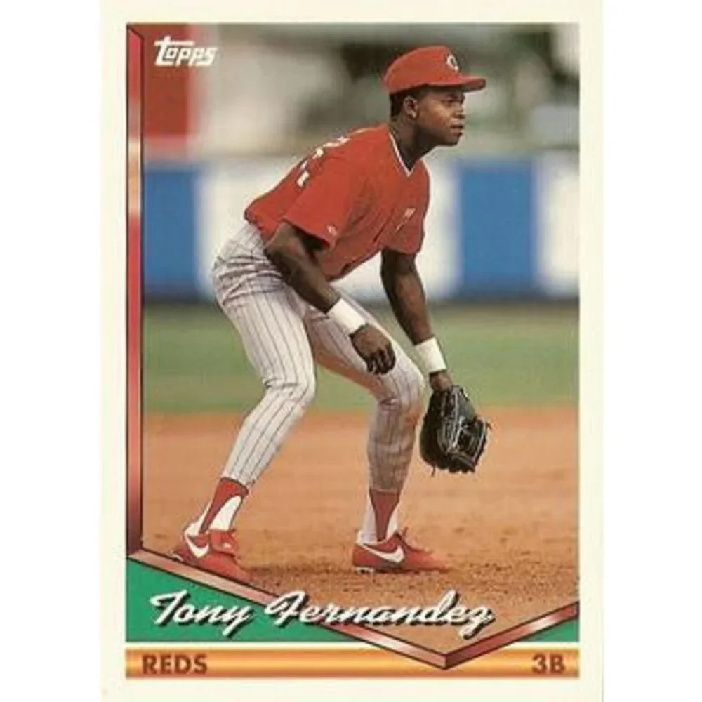 1994 Topps Traded Tony Fernandez 127T Cincinnati Reds